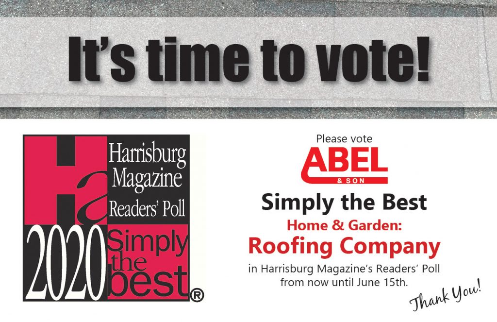 It's time to vote for Abel & Son for 2020 Simply the Best!