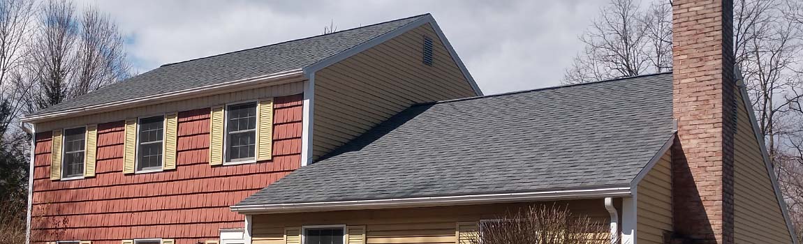 A completed residential roofing project in annville pa annville pa roofers