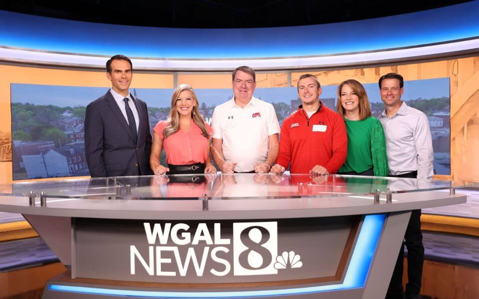 wgal news 8 team at news desk